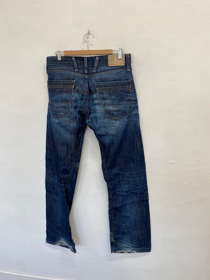 Fabulous Replay darban Straight jeans W32" L34 Blue SW001