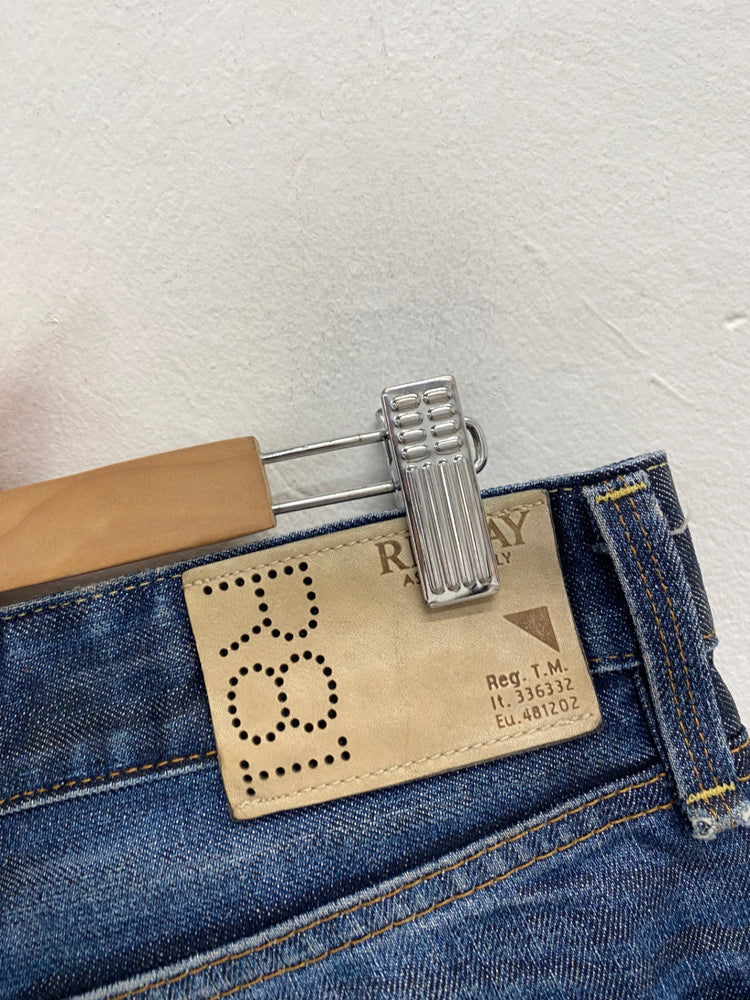 Fabulous Replay darban Straight jeans W32" L34 Blue SW001