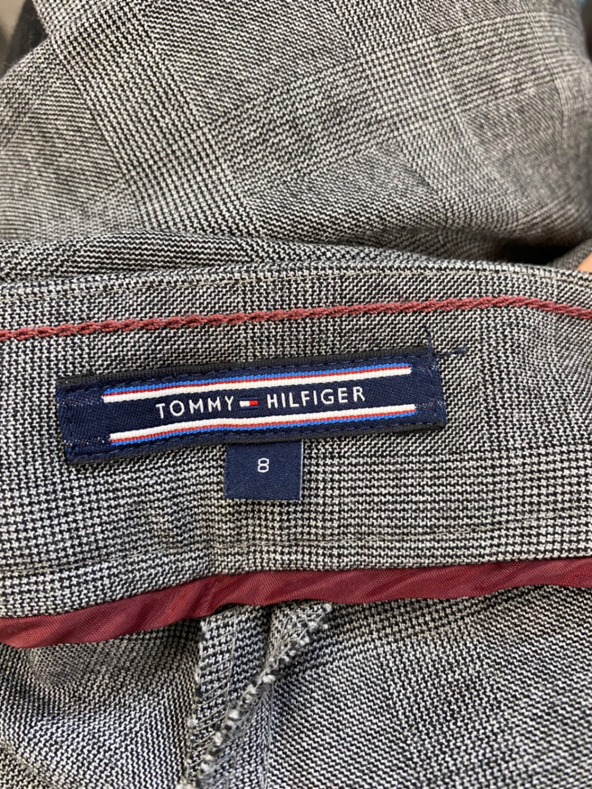 Fabulous Tommy Hilfiger peg Trousers UK12 Grey USA 8 SM487