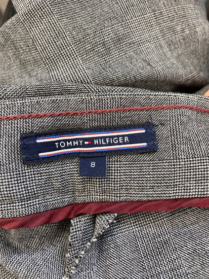 Fabulous Tommy Hilfiger peg Trousers UK12 Grey USA 8 SM487