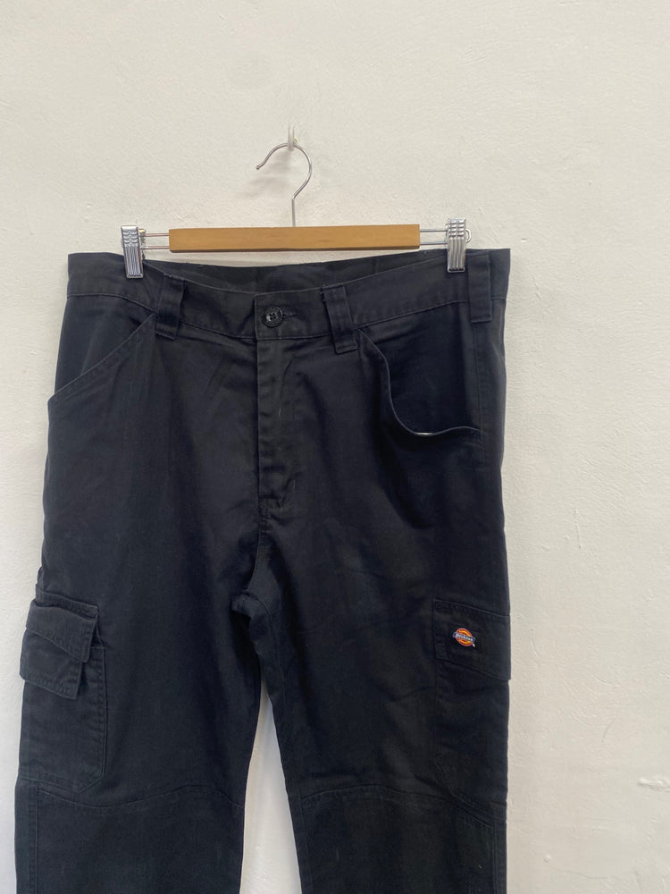 Fabulous Dickies Cargo trousers UK 34r Black workwear SW001