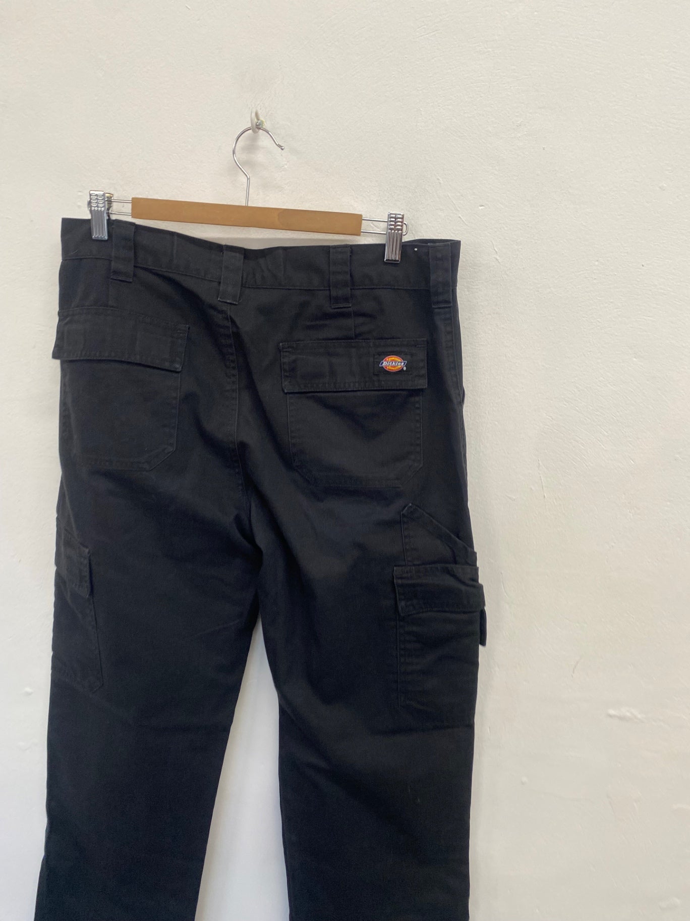 Fabulous Dickies Cargo trousers UK 34r Black workwear SW001