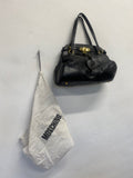 Fabulous Vintage Y2K Moschino Handbag One Size Black Gold hardware SM487
