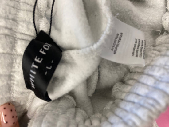 Fabulous White Fox Tracksuit UK M/L Grey hoodie jogger MK482