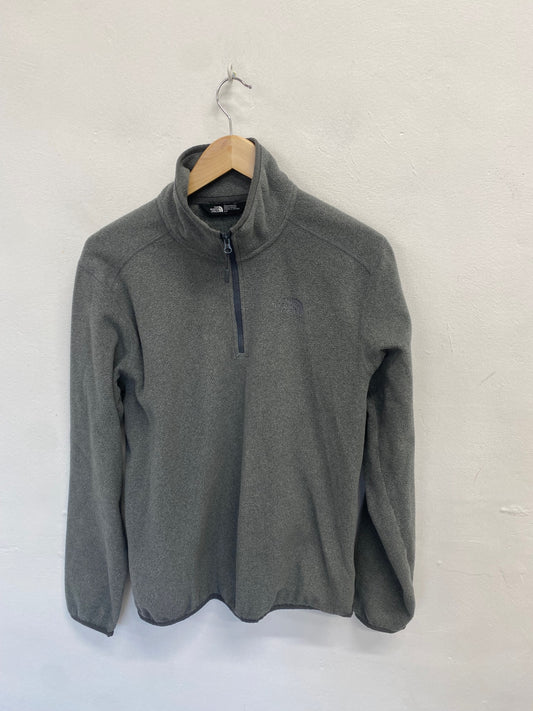 Fabulous The North Face Jumper 3/4zip fleece UK S Grey KH001