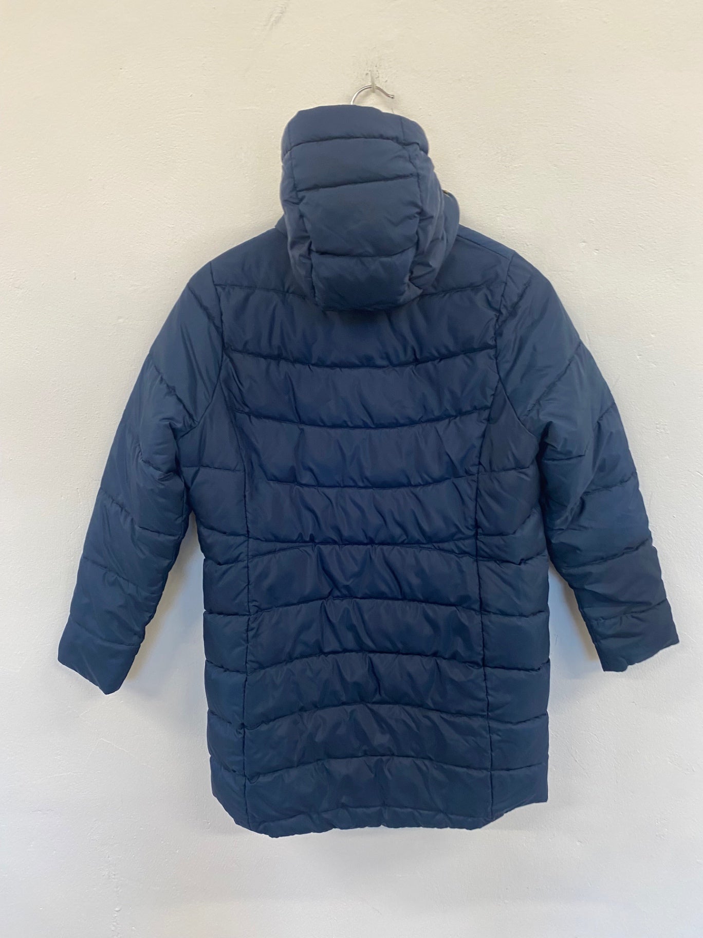 Fabulous Barbour Beresford Puffer Jacket Age 14 Navy Blue Cosy MK482