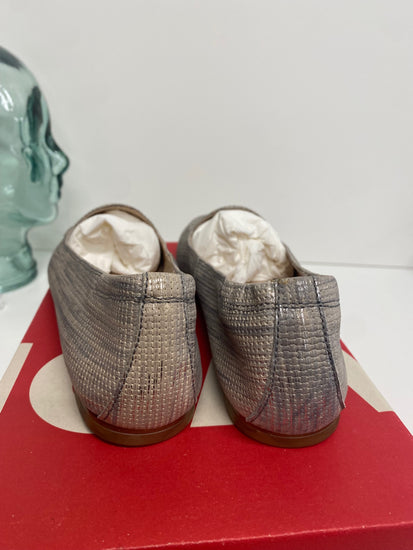 Fabulous Hispanitas shimmer beige leather Loafers UK5 LS490