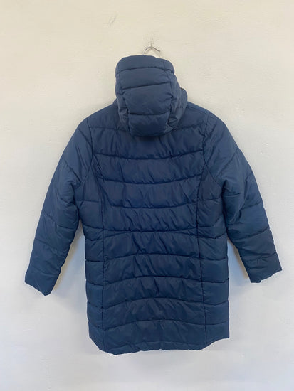 Fabulous Barbour Beresford Puffer Jacket Age 14 Navy Blue Cosy MK482