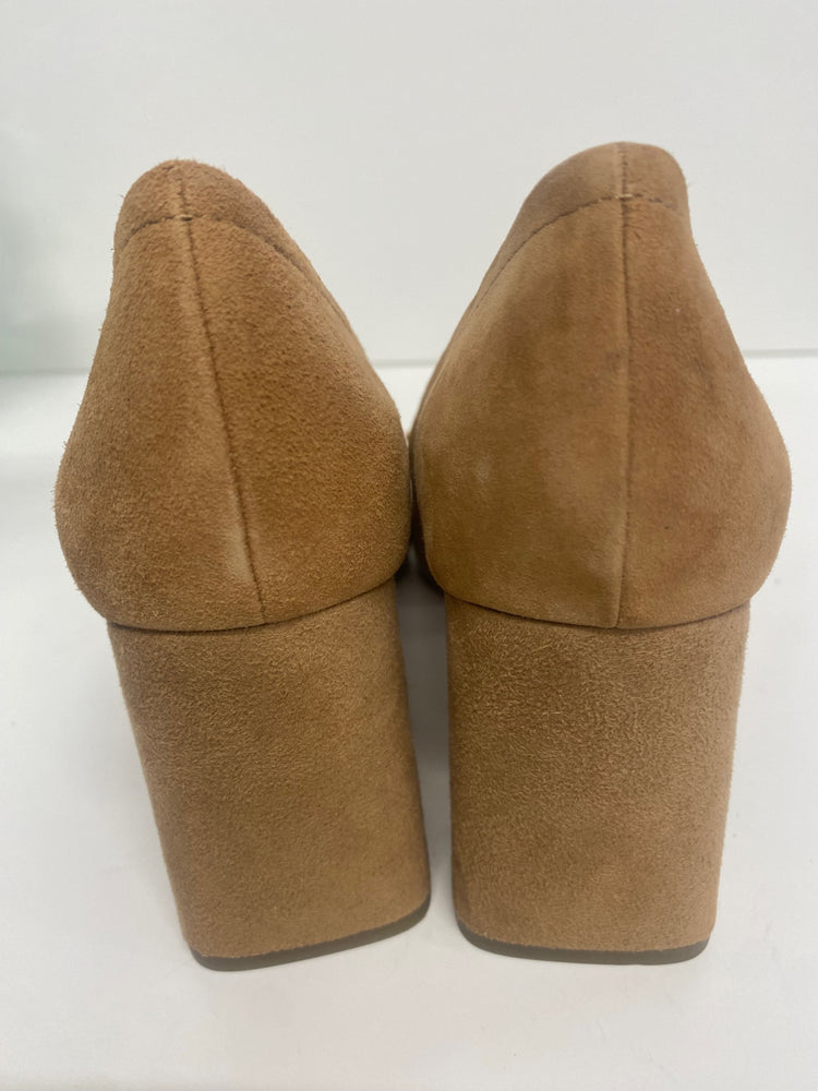 Fabulous Gerry Weber fringe tassel heeled Pumps UK6 Brown VG491