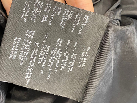 Fabulous Andrew marc Puffer Jacket UK L Navy Blue VG491