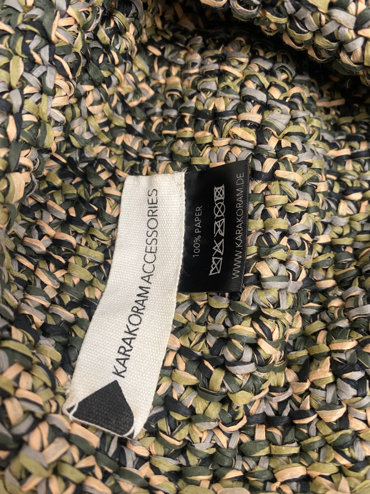 Fabulous Karakoram Accessories handmade paper hat One size Khaki MW492