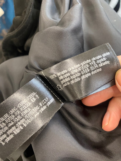 Fabulous Zara leather tassel western Jacket UkM Black SH493