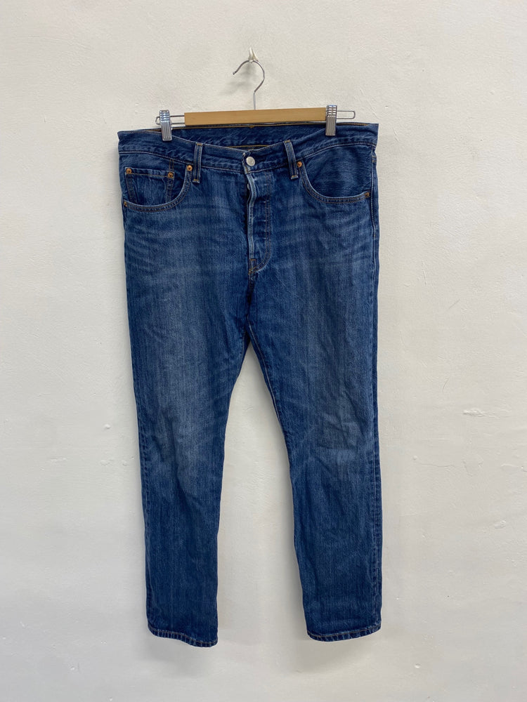 Fabulous Levi’s 501 Straight Cut Jeans W31" Denim Blue BS001