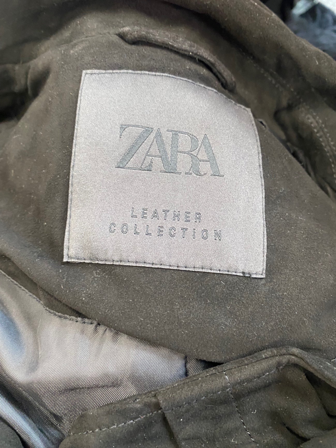 Fabulous Zara leather tassel western Jacket UkM Black SH493