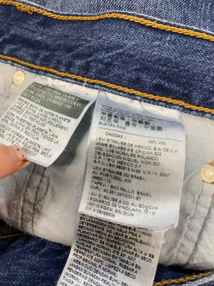 Fabulous Levi’s 501 Straight Cut Jeans W31" Denim Blue BS001