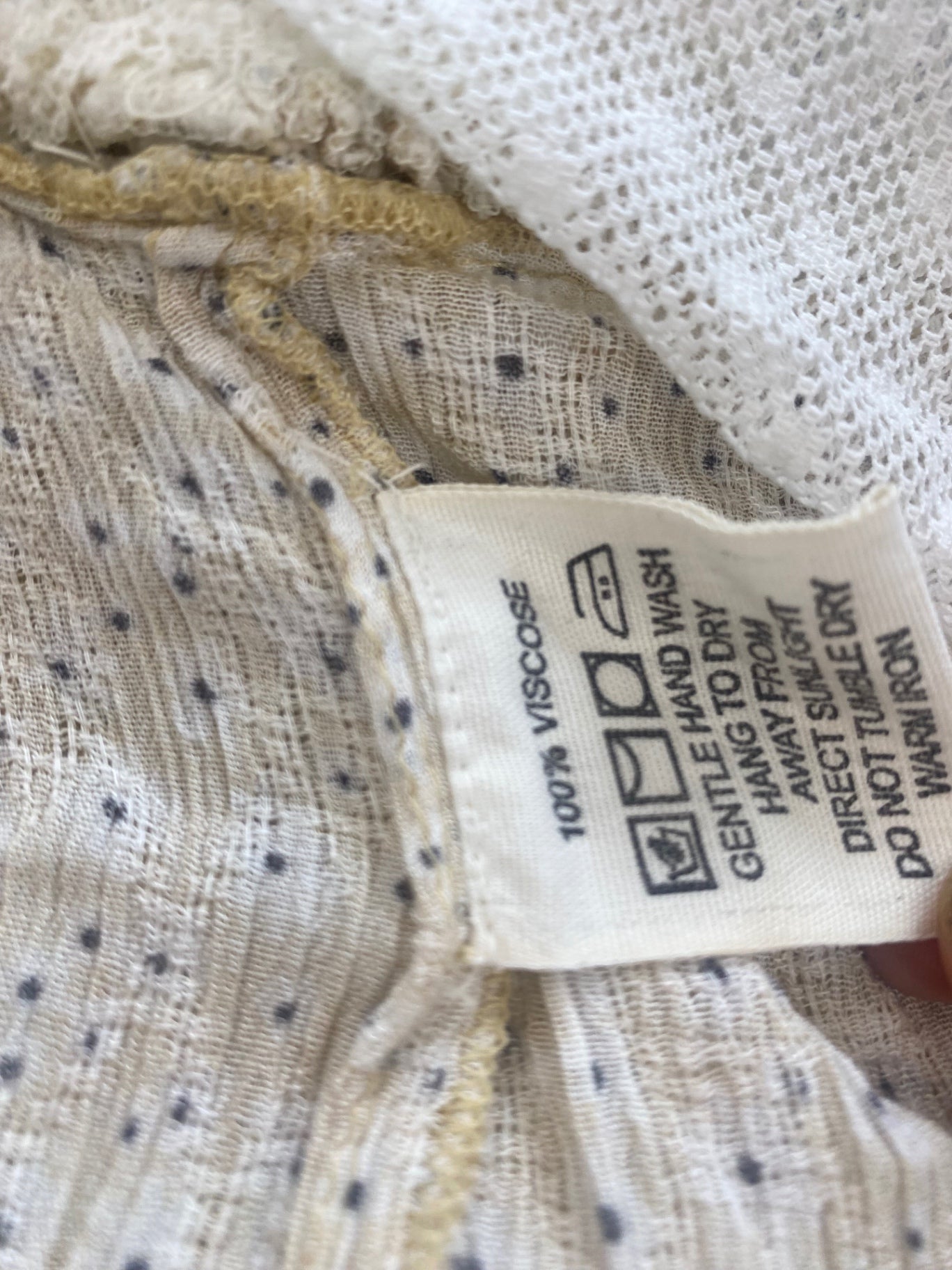 Fabulous Sunday Saint Tropez boho floaty mini Dress One size Beige SH493