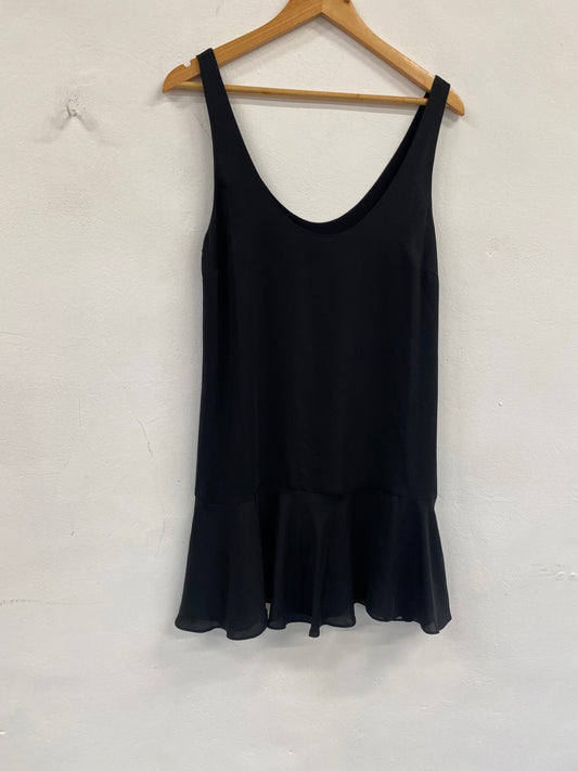 Fabulous Amanda Uprichard floaty chic evening Dress UKS Black