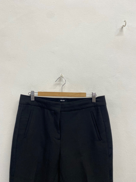 Fabulous ME+EM Cropped trousers UK 12 Black SH493