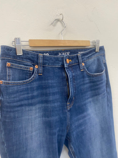Fabulous J.Crew Skinny Flare reimagined Jeans W29" Blue SH493