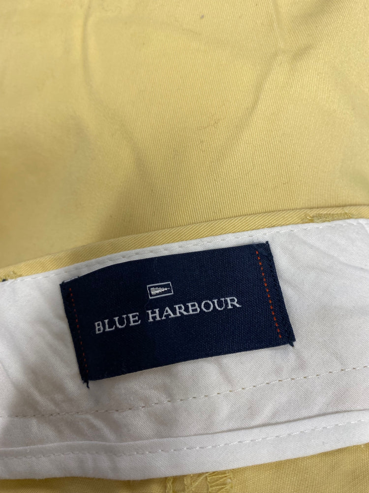 Fabulous blue harbour Chino Shorts W40" Butter yellow SH493