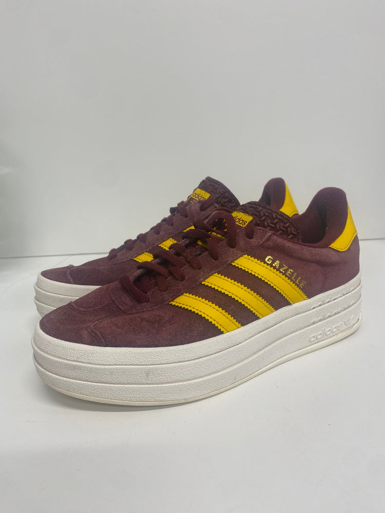 Fabulous adidas Gazelle Bold platform  Sneakers UK6 Burgundy SH493
