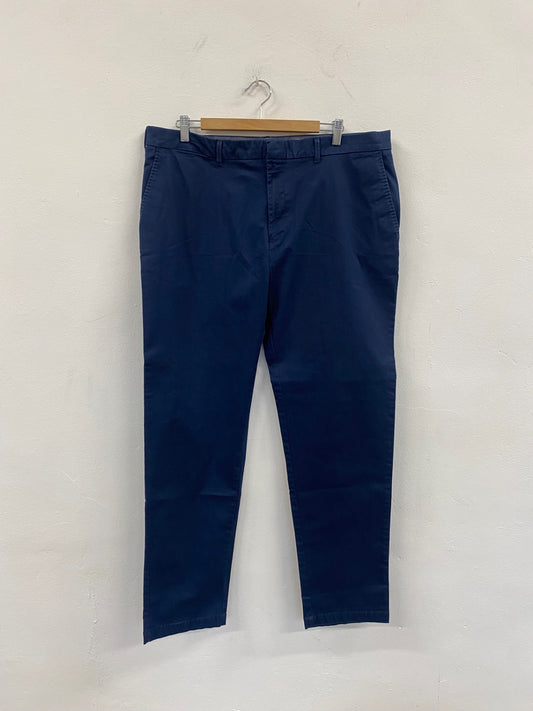Fabulous Marks & Spencer chino Trousers W40" Navy SH493