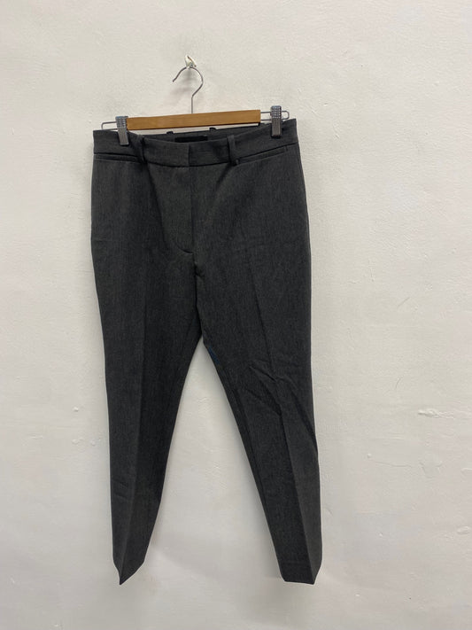 Fabulous Joseph Crop Trousers UK 10 Dark Grey formal SH493