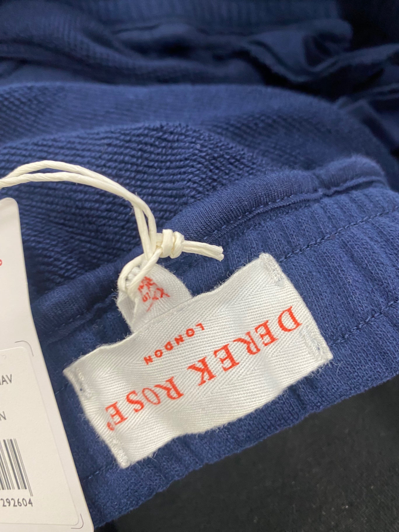 Fabulous Derek Rose pure cotton Joggers XXL Navy blue