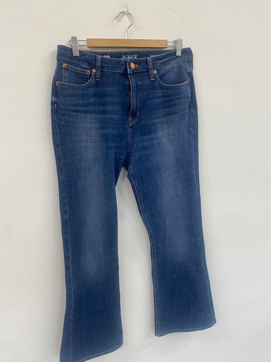 Fabulous J.Crew Skinny Flare reimagined Jeans W29" Blue SH493