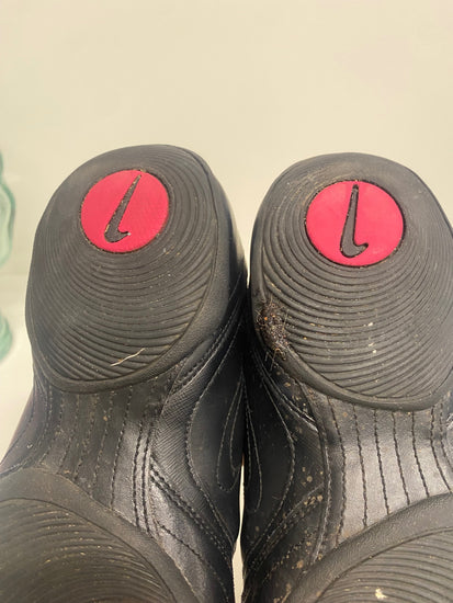 Fabulous Nike Mustique leather dance Sneakers UK5 Black SH493