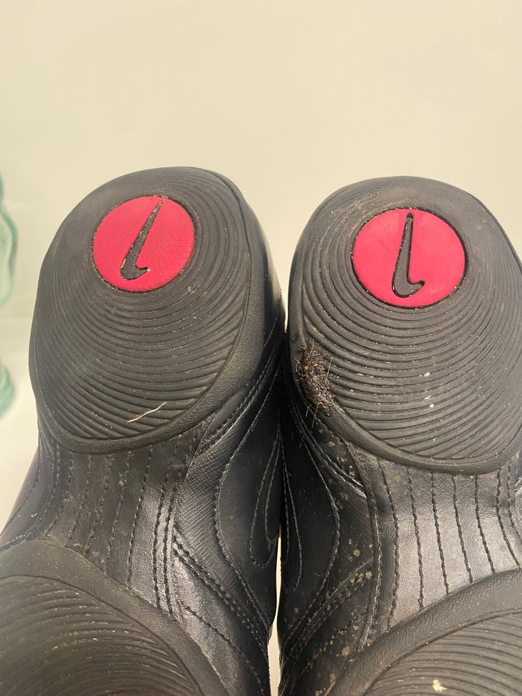 Fabulous Nike Mustique leather dance Sneakers UK5 Black SH493