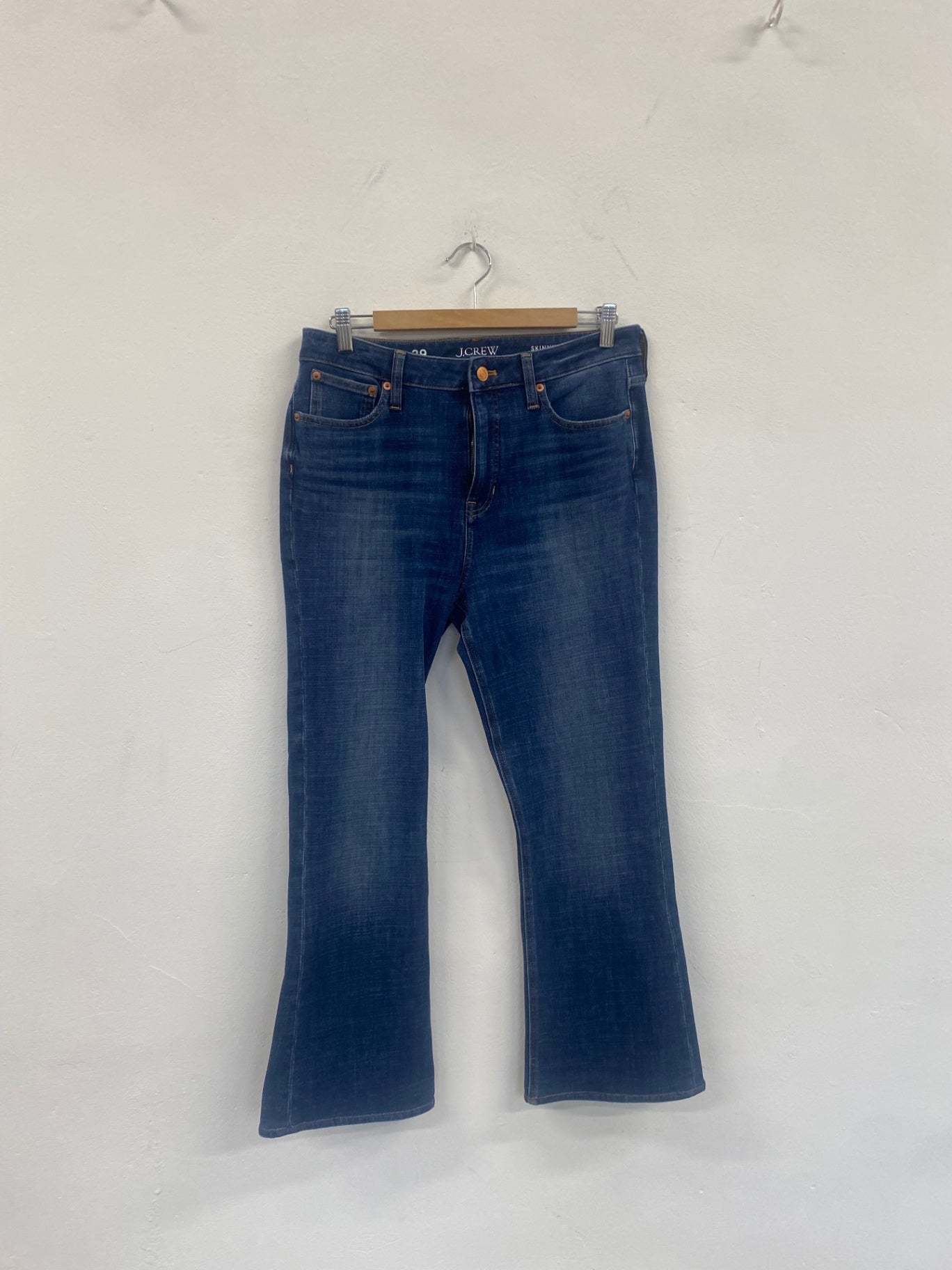 Fabulous J.Crew Skinny Flare reimagined Jeans W29" Blue SH493