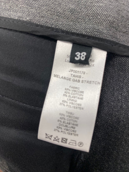 Fabulous Joseph Crop Trousers UK 10 Dark Grey formal SH493