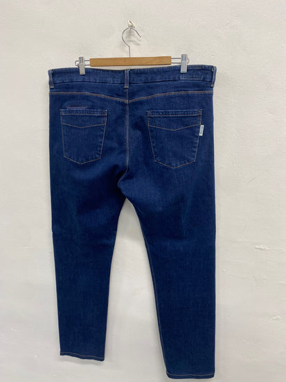 Fabulous Faconnable Straight jeans W38" Dark Blue SH493