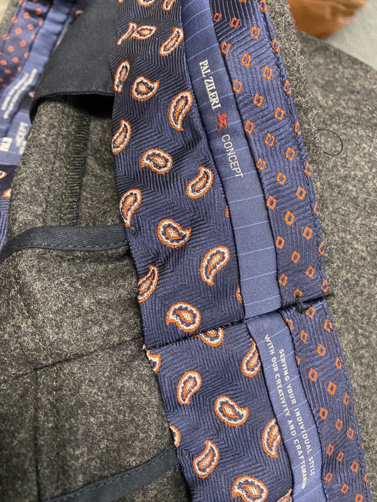 Fabulous Pal zileri concept wool Tailored trousers W42” Dark Grey SH493