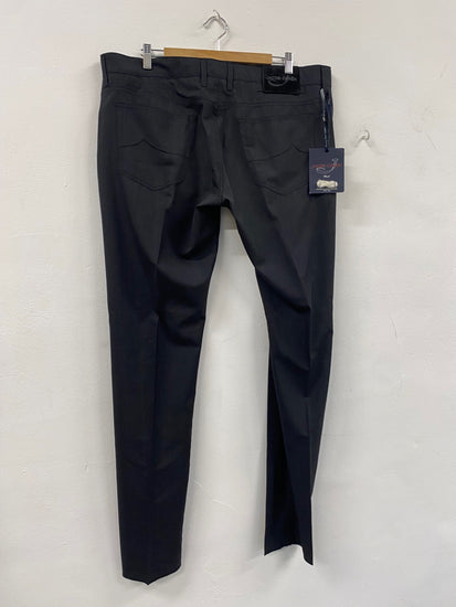 Fabulous Jacob Cohen pure wool Trousers W40" Dark Grey SH493