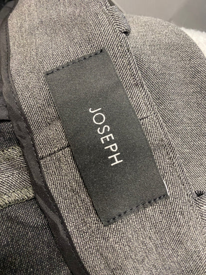 Fabulous Joseph Crop Trousers UK 10 Dark Grey formal SH493