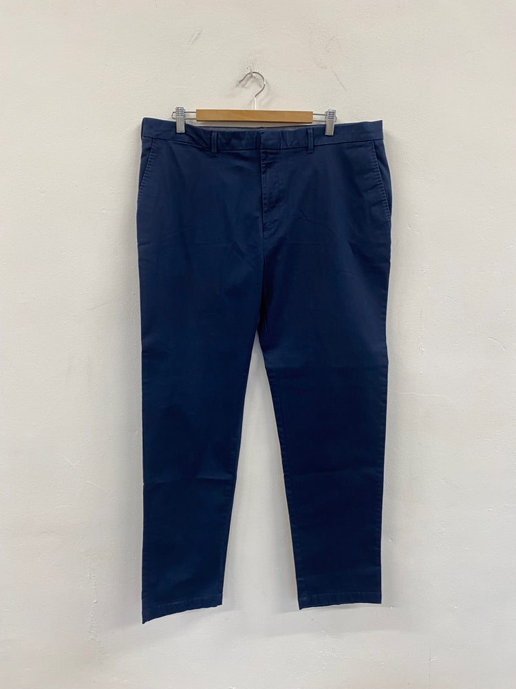 Fabulous Marks & Spencer chino Trousers W40" Navy SH493