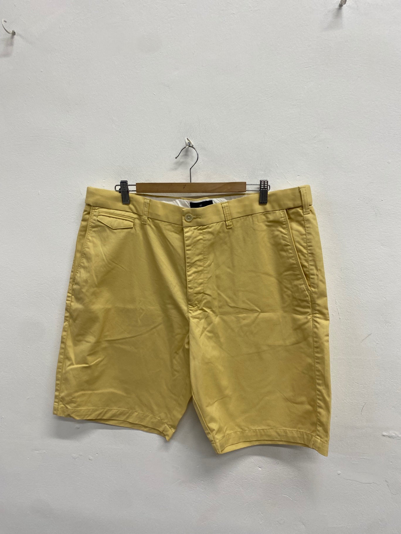 Fabulous blue harbour Chino Shorts W40" Butter yellow SH493
