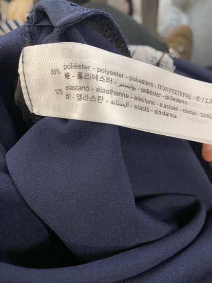 Fabulous ZARA bloggers fave jumpsuit chic Dress UKS Navy SH493