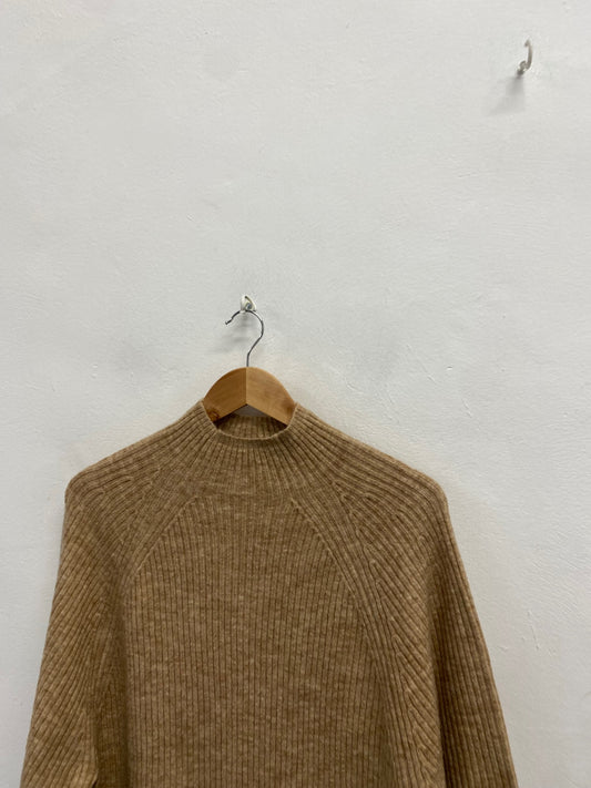 Fabulous Oliver Bonas Knitted jumper UK 10 Beige autumn SH493