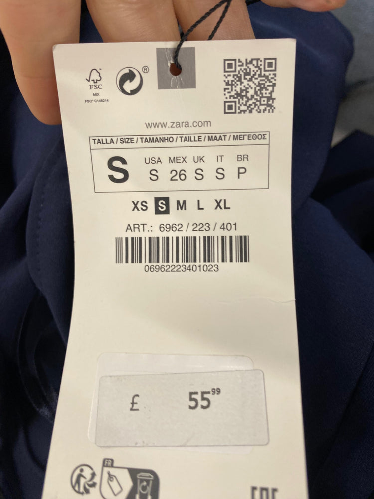 Fabulous ZARA bloggers fave jumpsuit chic Dress UKS Navy SH493