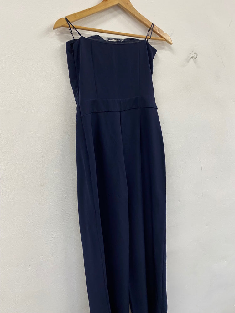Fabulous ZARA bloggers fave jumpsuit chic Dress UKS Navy SH493