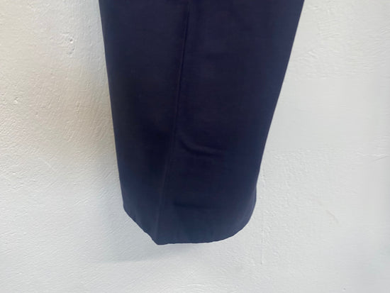 Fabulous Ermenegildo Zegna pure wool tailored Trousers W42” Navy Blue SH493