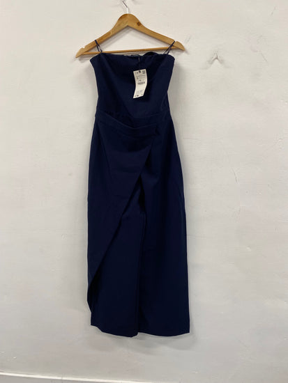Fabulous ZARA bloggers fave jumpsuit chic Dress UKS Navy SH493