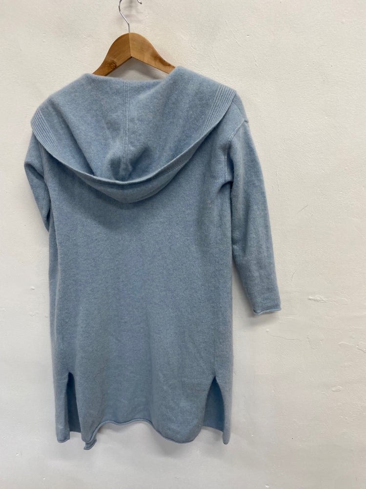 Fabulous Rachel Zoe Cardigan UK XS Light blue cashmere SH493