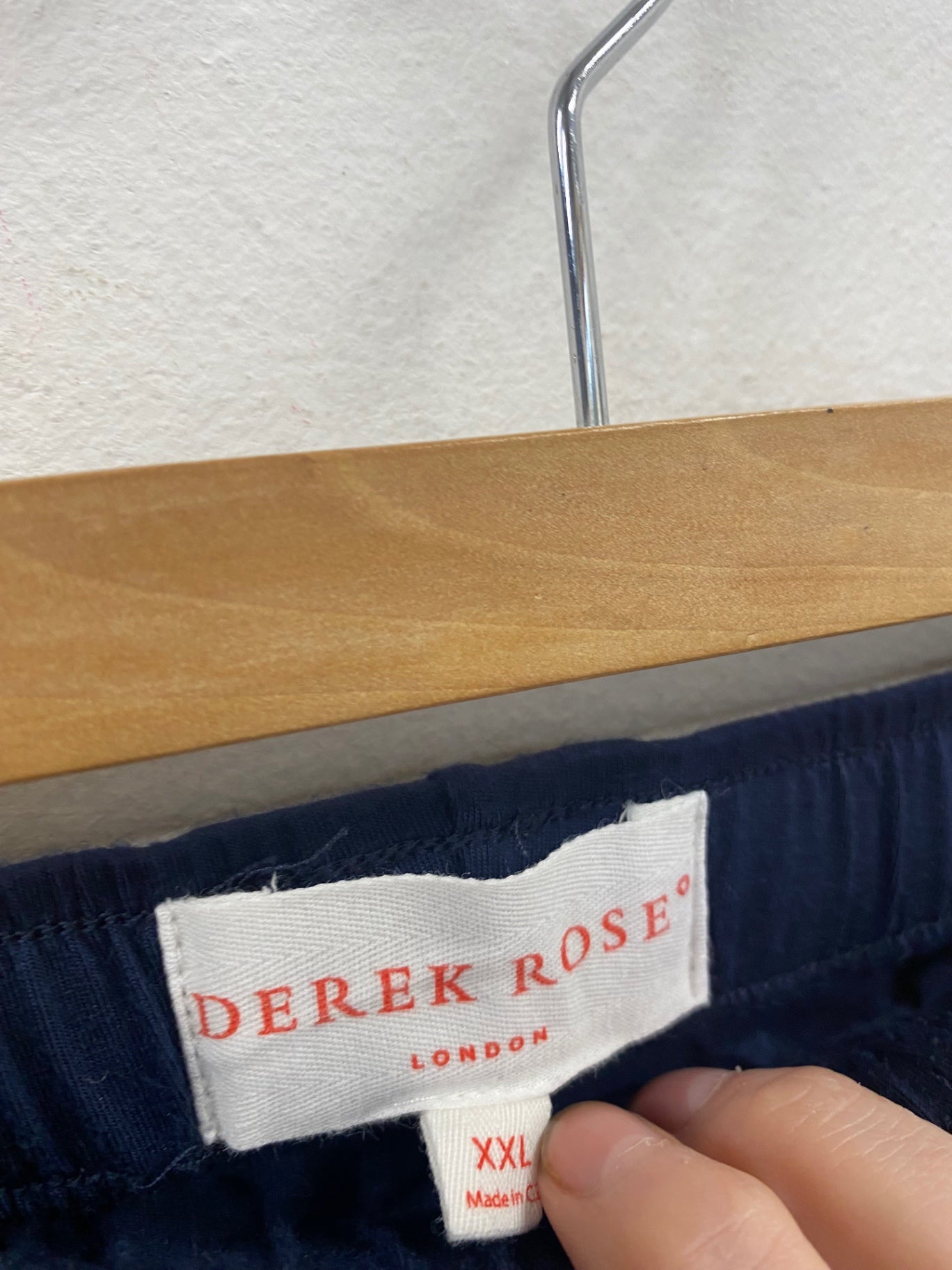 Fabulous Derek Rose modal Lounge Shorts XXL Navy Blue