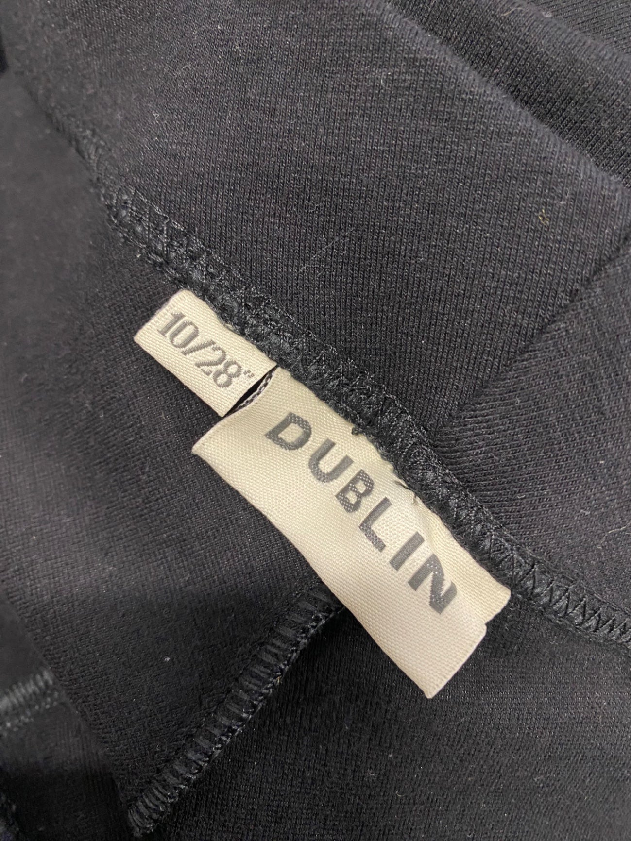 Fabulous Dublin Jodhpurs UK 10 Black equestrian W28 SH493