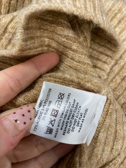 Fabulous Oliver Bonas Knitted jumper UK 10 Beige autumn SH493