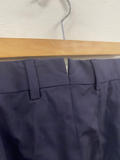 Fabulous Ermenegildo Zegna pure wool tailored Trousers W42” Navy Blue SH493